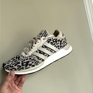 Adidas women’s cheetah print sneakers